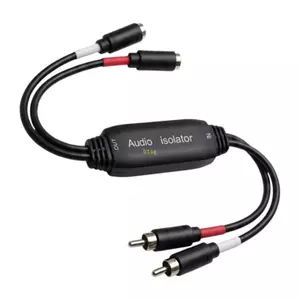 Btsg Nâng cấp Bộ giảm tiếng ồn 2RCA 38Cm cho máy nghe nhạc đa phương tiện và dây loa điện