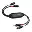 Btsg Nâng cấp Bộ giảm tiếng ồn 2RCA 38Cm cho máy nghe nhạc đa phương tiện và dây loa điện