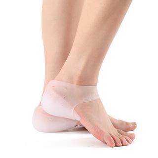 Nhật Bản Bên Trong Tăng Chiều Cao Tất Nữ Nam Tăng Chiều Cao Đế Vô Hình Bionic Mềm Đế Gót Chân Silicone Không Mệt Mỏi Chân Nâng Cao Miếng Lót Nam