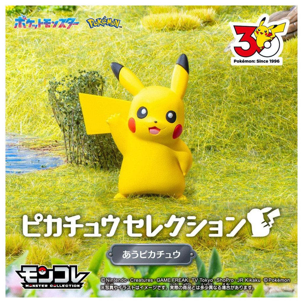 TAKARA TOMY Pokémon 30th Anniversary Moncolle Pikachu SelectionDirect From Japan