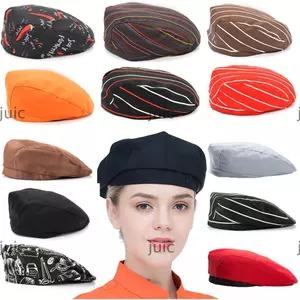 JUIC Mũ làm việc Khách sạn Bakey Cafe Chef Mũ bồi bàn Cotton
