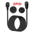 Cáp nối dài DIN 6 chân góc phải 90 độ, Nam sang Nữ, dành cho MIDI, Micrô cầm tay, Nhạc cụ kỹ thuật số, Thiết bị công nghiệp, 0,5 / 1 / 1,5 / 3 mét