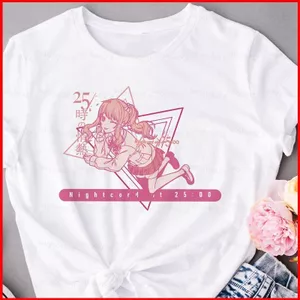 BH2 Project Sekai Giai đoạn đầy màu sắc Akiyama Mizuki Áo thun anime tay ngắn HB2