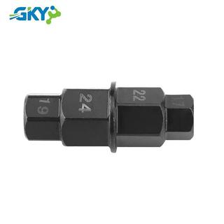 Bánh trước xe máy GKY 17 19 22 24mm Trục lục giác Công cụ loại bỏ trình điều khiển trục chính GKY