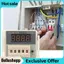 Belleshopp Bộ đếm điện tử Màn hình LCD kỹ thuật số 8 chân Rơle thời gian trễ 0-999900 (12VAC/DC)