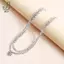 Hình Học Hai Lớp Boho Trái Tim Nelace Pha Lê Vintage Mặt Dây Chuyền Zircon Món Quà Trang Sức Cho Bé Gái