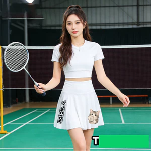 Váy thể thao tennis mới Victor2026, nhẹ và khô nhanh, váy thể thao ngoài trời dành cho nữ, thoáng khí và đa năng