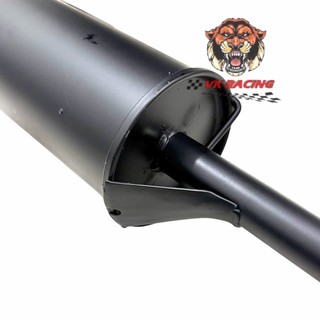 Pô ống xả ống giảm thanh xe ba gác máy loại dày
