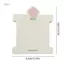 PNPIA- 50 Chiếc Hoa Hồng Hiển Thị Thẻ Cho Dây Tóc Kẹp Tóc Handmade DIY Trang Sức Tông Pao Kẹp Tóc Thủ Công Trắng Treo Thẻ Thẻ