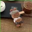 PS1 Miffy Plushie Gyeongju Phiên bản giới hạn Bakery Chef Túi búp bê sang trọng Charm SP1