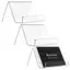 Giá đỡ danh thiếp bằng Acrylic trong suốt để bàn Hộp đựng danh thiếp để bàn Hộp đựng đồ trưng bày Đồ dùng văn phòng nhà hàng [VN]