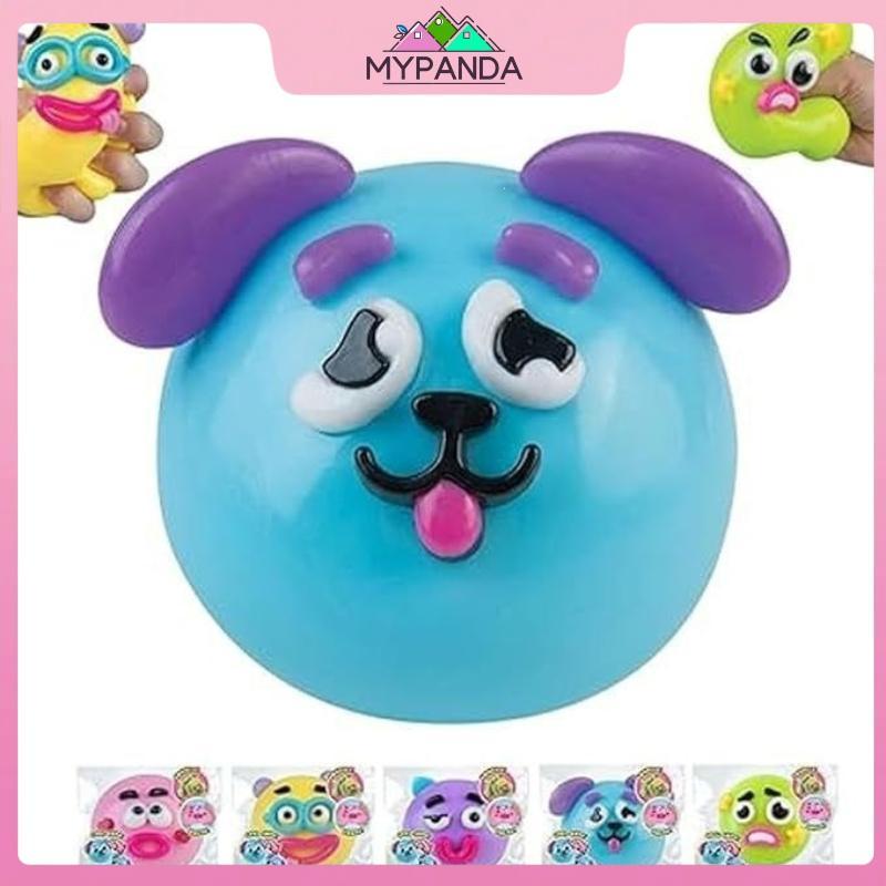 MYPANDA Soft Smushers Đồ chơi mặt chó với tính năng Squishy tăng chậm để thư giãn tối ưu.