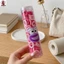 Dây buộc tóc Khăn thun Scrunchies màu kẹo cho nữ Hộp 100 chiếc