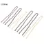 LUImo 50 Cái / túi 6cm / 7cm Hợp Kim Hình Chữ U Kẹp Tóc Sóng Kim Loại Đơn Giản Bobby Chân Barrettes Cô Dâu Kiểu Tóc Dụng Cụ Kẹp Tóc SBS