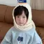 MAKY Thu Đông Retro Mũ Trẻ Em Màu Trơn Khăn Cho Bé Khăn Dệt Kim Đa Năng Đơn Giản Tích Hợp Mũ Len Mũ Chui Đầu VN