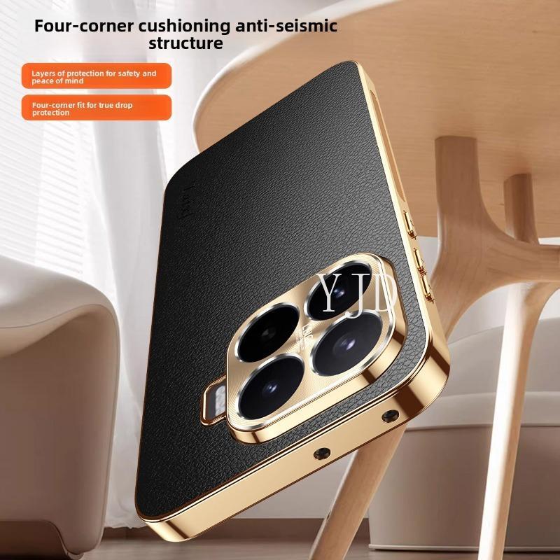Ốp Lưng Cho Xiaomi 17T Pro Da Cao Cấp Nguyên Bản Chống Rơi Vỏ Điện Thoại