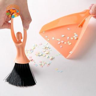 CANAMEK Mini Tiện Dụng Bàn Phím Để Bàn Quét Bụi Bàn Chải Làm Sạch Góc Chổi Chảo Bộ Có Tay Cầm Dụng Cụ Vệ Sinh Gia Đình CSF