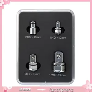 Bộ chuyển đổi cờ lê Ratcheting chuyên nghiệp YOI sang ổ đĩa vuông 4 chiếc 1 2 1 4 3 8 Bộ chuyển đổi ổ đĩa vuông
