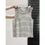 Áo Vest không tay phong cách phương Tây cổ điển cho bé trai (120-170) Áo khoác ngoài sọc phiên bản Hàn Quốc hàng đầu