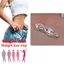 LUImo Bông tai giảm cân Bông tai Cubic Zirconia Kích thích huyệt Đốt cháy mỡ SBS