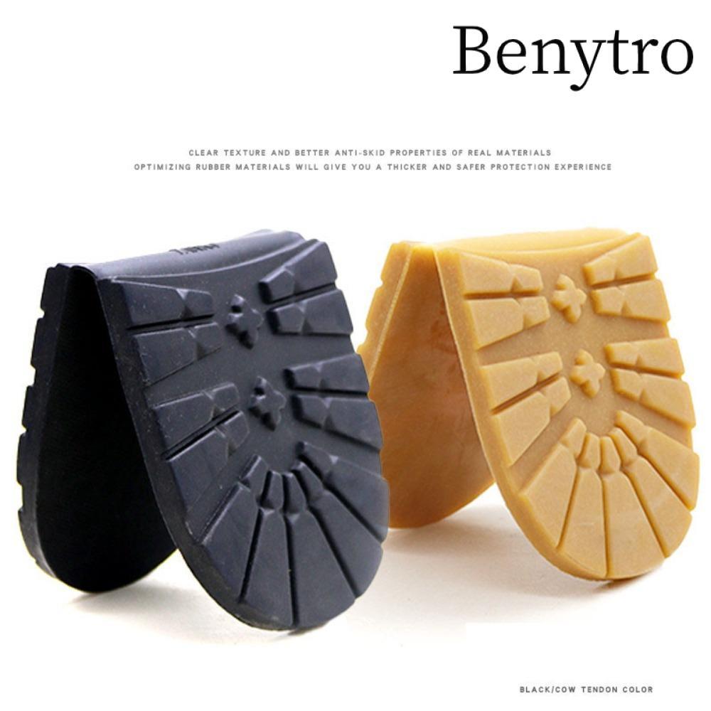 BENYTRO 1 Cặp Miếng Dán Thảm Giày, Miếng Giày Cao Su Chống Mài Mòn Tự Dính, Miếng Dán Đế Chống Trơn Trượt DIY Thay Thế Đế Ngoài Dán