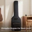 Ba lô đàn guitar điện Dây đeo có thể điều chỉnh Đàn guitar điện Túi Gig Âm nhạc Gear Quilted