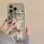 Ốp Điện Thoại Họa Tiết Bướm Graffiti Cho Infinix Note 30 40 50 50X 50S 60 Pro Plus Edge GT 50 Pro Mạ Trang Điểm Gương