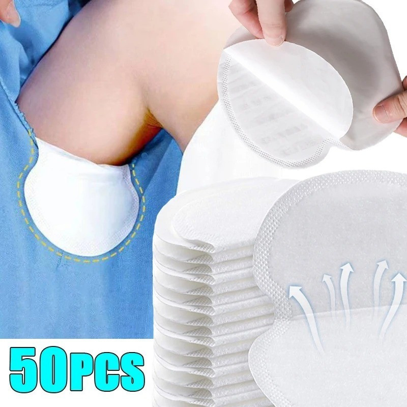 10 / 30 / 50 Miếng Lót Mồ Hôi Unisex / Miếng Lót Chống Mồ Hôi Nách Dùng Một Lần / Miếng Dán Mồ Hôi Siêu Mỏng Thoáng Khí