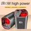 Biến tần nguồn ô tô di động 12V sang DC110V có quá nhiệt và an toàn ngắn mạch
