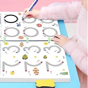 Tập tô vẽ thông minh xóa được kèm bút dạ - Giáo dục toàn diện Montessori