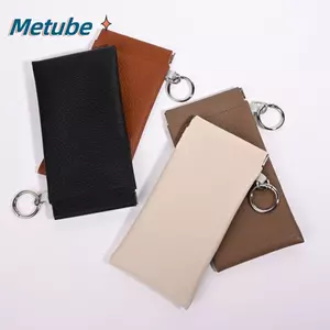 Túi đựng kính METUBE, Kính râm lưu trữ tai nghe PU mềm, Sáng tạo với kính Vỏ bảo vệ vải Túi kính mắt đóng tự động dành cho du lịch