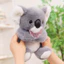HK1 Mềm Lông Tơ Koala Plushie Sang Trọng Búp Bê Đáng Yêu Lá Cầm Đồ Chơi Nhồi Bông Quà Tặng Động Vật KH1