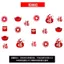 Năm Mới Giáng Sinh Túi May Mắn Nhân Vật May Mắn Miếng Dán Cửa Miếng Dán Thỏi Vàng Trang Trí Lễ Hội Miếng Dán Cửa Sổ Trang Trí Ngày Năm Mới Nhãn Dán Kính 26.6.24