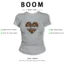 BOOM Áo Baby Tee Nữ Cotton Ôm Body-Áo Thun Ngắn Tay Y2K In Hình PhongCách Mùa Hè, Cổ Tròn Hàng Đầucách hàn quốc phong500