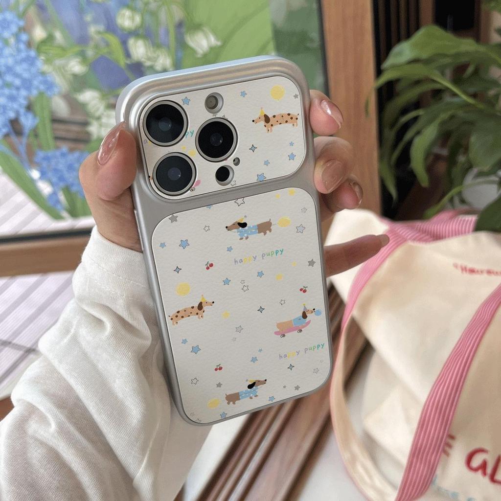 Chó Dachshund ngôi sao Thích hợp iPhone 17POR16 trường hợp 15/14 phong cách mới 1312