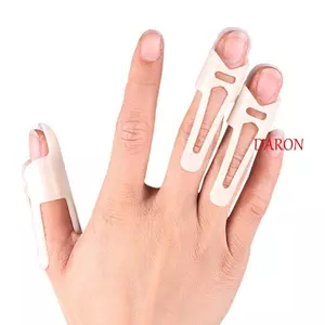 DARON Nẹp ngón tay có thể điều chỉnh có thể điều chỉnh Hỗ trợ khớp ngón tay Giảm đau Knuckle Bất động Ngón tay cái Chấn thương khớp ổn định