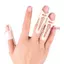 DARON Nẹp ngón tay có thể điều chỉnh có thể điều chỉnh Hỗ trợ khớp ngón tay Giảm đau Knuckle Bất động Ngón tay cái Chấn thương khớp ổn định