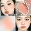 JONBOS Trang điểm khỏa thân tự nhiên Trang điểm giả Peach Rouge Blush