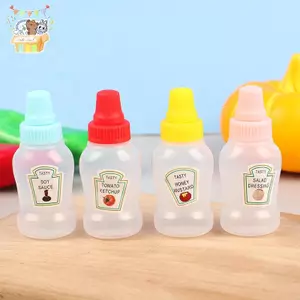 1 / 4 Chai Cà Chua Cà Chua Nhỏ Di Động Hộp Đựng Nước Sốt Nhỏ Salad Hộp Đựng Đồ Ăn Hộp Đựng Thức Ăn Cho Hộp Bento ELWW