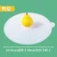 Trong Suốt Trong Suốt Đa Năng Nắp Cốc Thực Phẩm Silicon Nắp Cốc Trà Nắp Cốc Phụ Kiện Đa Năng Nắp Silicon Nắp Cốc Nước 26.6.24