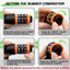 BUCKLOS Khóa Xe Đạp Đa Năng Khóa Mật Khẩu 4 Mã Hợp Kim Kẽm 0.65-1.5M Khóa Cho Xe Đạp An Toàn Xe Đạp Khóa Xích Xe Đạp Phụ Kiện Đi Xe Đạp