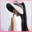 Mũ chống nắng vành rộng MYPANDA Mùa hè ngoài trời Phong cách thông thường Mũ Buet có thể gập lại dành cho nữ Du lịch chống tia cực tím.