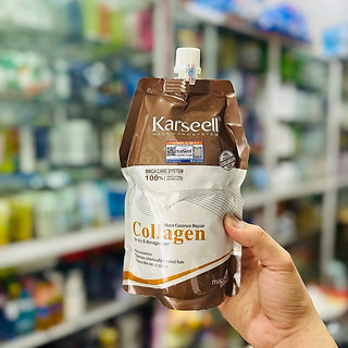 Kem ủ tóc phục hồi siêu mượt Collagen Karseell Maca 500ML
