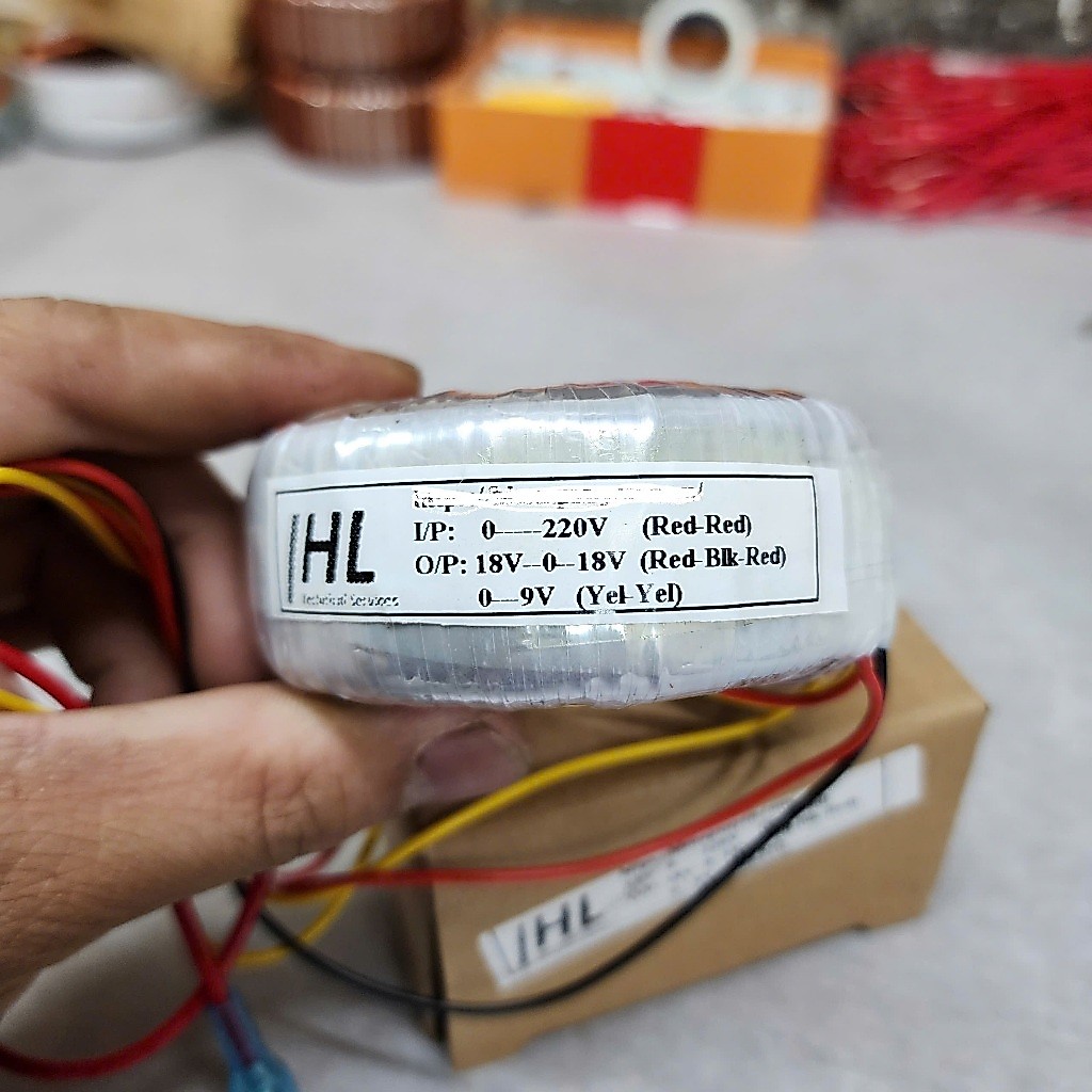 [Loại tốt] Nguồn vang số 18V-0-18V, 0-9V dây đồng chất lượng cao Điện tử Hợp Long Bảo hành 12 tháng
