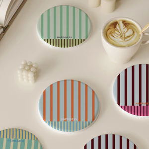 Sọc Cao Cấp Màu Sắc Phù Hợp Với Hạt Cát Bùn Thấm Hút Coaster Bồn Cầu Chậu Rửa Phòng Tắm Mặt Bàn Thoát Nước Coaster