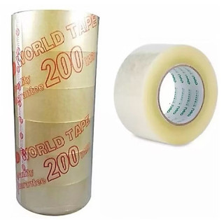 [HỎA TỐC ] Cuộn Keo Trong 200Y 4.8cm Dán Thùng, Đóng Gói Hàng Hoá
