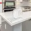 Đĩa Bát Bếp Bằng Sắt Trắng Drainer Ra Để Bàn Để Đồ Kệ Sấy Khay Đứng Cho Bát Đĩa Ras Holders VN
