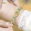 < Honeyba > Thời Trang Sáng Tạo Hoa Sen Mặt Dây Chuyền Luy Đính Hạt Vòng Tay Vintage Ánh Sáng Sang Trọng Handmade Trang Sức Lắc Tay Cho Nữ Bé Gái Quà Tặng Sinh Nhật Đẹp