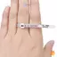 UK US Ring Sizer Đo Ngón Tay Đồng Hồ Đo Ngón Tay Cho Nhẫn Cưới Nhẫn Đính Hôn Mới