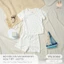 BỘ CỘC SMOOTHY IN TRÀN Littlelove [ SIÊU MỀM, MÁT, MỊN CO DÃN VÀ THẤM HÚT ] Size cho bé từ 6M -4Y (HCT73))